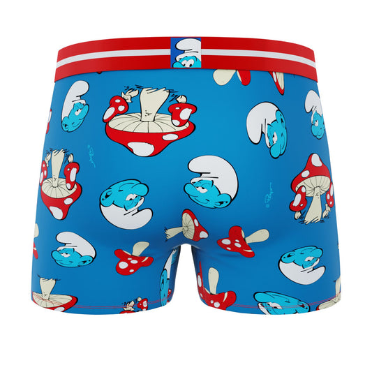 HYPNOCRAZY The Smurfs Trippy Mushrooms Men's Boxer Briefs