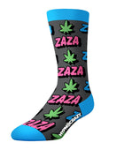 HYPNOCRAZY Socks Indica and ZAZA All Over Crew Socks (3 Pack)